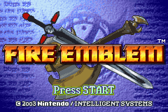 Fire Emblem - Death or Glory (beta 2.5) Title Screen